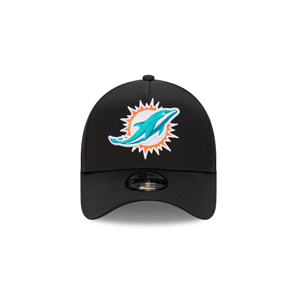 Miami Dolphins NFL Essentials Black 9FORTY A-Frame Snapback