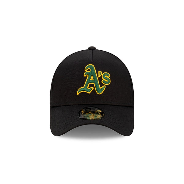 Oakland Athletics MLB Essentials Black OTC 9FORTY A-Frame Snapback
