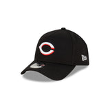 Cincinnati Reds Black with Official Team Colours Logo 9FORTY A-Frame Snapback New Era