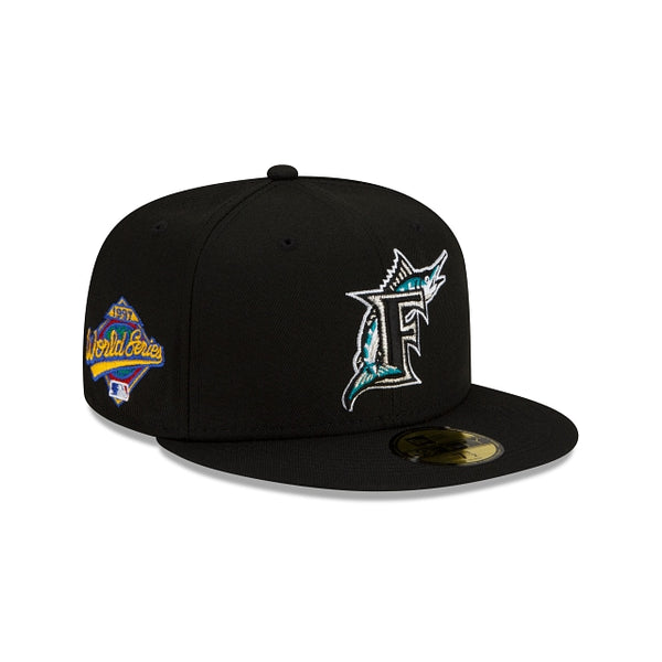 Florida Marlins World Series Patch Up 59FIFTY Fitted