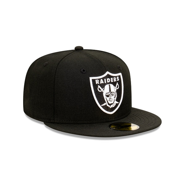 Las Vegas Raiders Official Team Colours 59FIFTY Fitted Hats – New Era ...