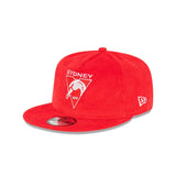 Sydney Swans Official Team Colours Corduroy The Golfer Snapback New Era