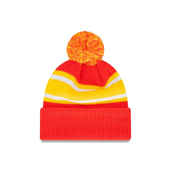 Gold Coast Suns Official Team Colours Stripe Beanie