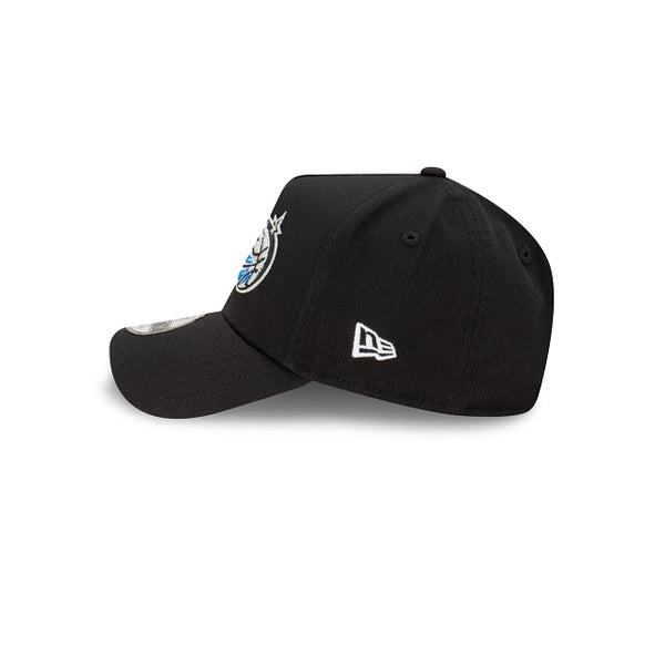 Orlando Magic Black with Official Team Colours Logo 9FORTY A-Frame Snapback