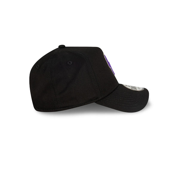 Colorado Rockies MLB Essentials Black OTC 9FORTY A-Frame Snapback