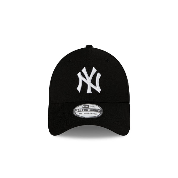 New York Yankees Black 39THIRTY Stretch Fit