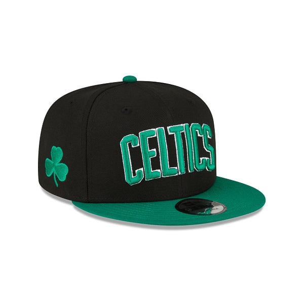 New Era Boston Celtics NBA Statement Edition 9FORTY Black Adjustable Hat