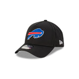 Buffalo Bills Black with Official Team Colours Logo 9FORTY A-Frame Snapback New Era