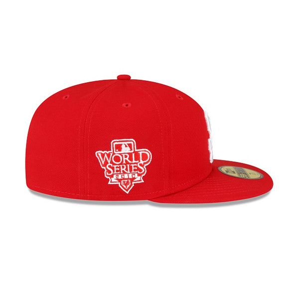 San Francisco Giants 2010 World Series Side Patch Scarlet 59FIFTY Fitted