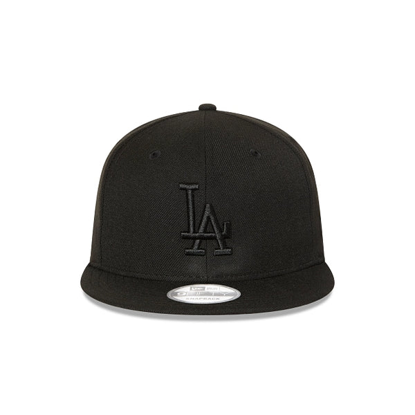 Los Angeles Dodgers MLB Essentials Black on Black 9FIFTY Snapback