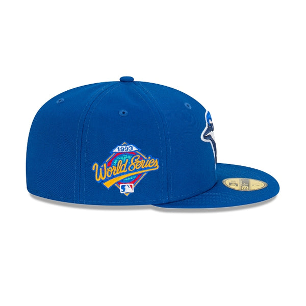 Toronto Blue Jays Official Team Colours 1993 World Series Side Patch 59FIFTY Fitted