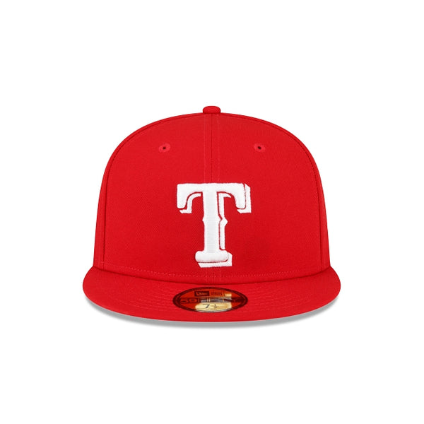 Texas Rangers All-Star Game Side Patch Scarlet 59FIFTY Fitted