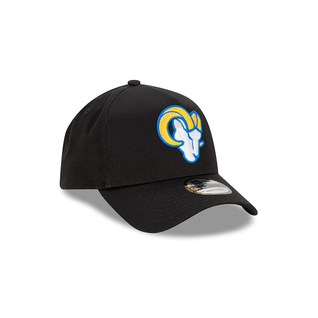 Los Angeles Rams NFL Essentials Black 9FORTY A-Frame Snapback Hats ...