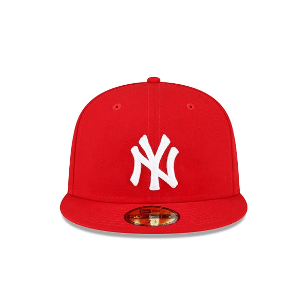 New York Yankees 2000 Subway Series Side Patch Scarlet 59FIFTY Fitted