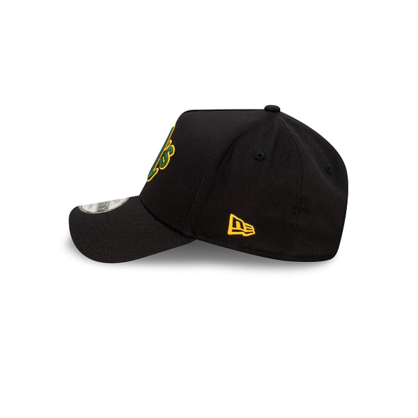 Oakland Athletics MLB Essentials Black OTC 9FORTY A-Frame Snapback