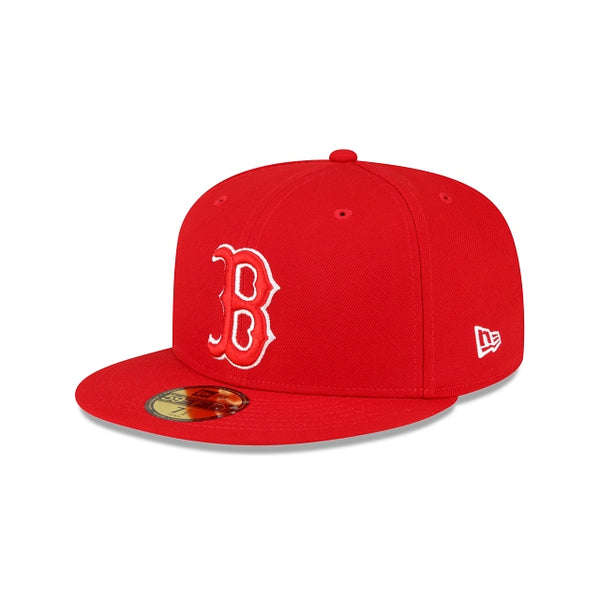 Boston Red Sox 2007 World Series Side Patch Scarlet 59FIFTY Fitted